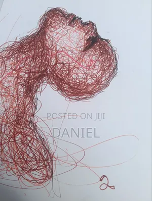 Abstract Scribble Beauty