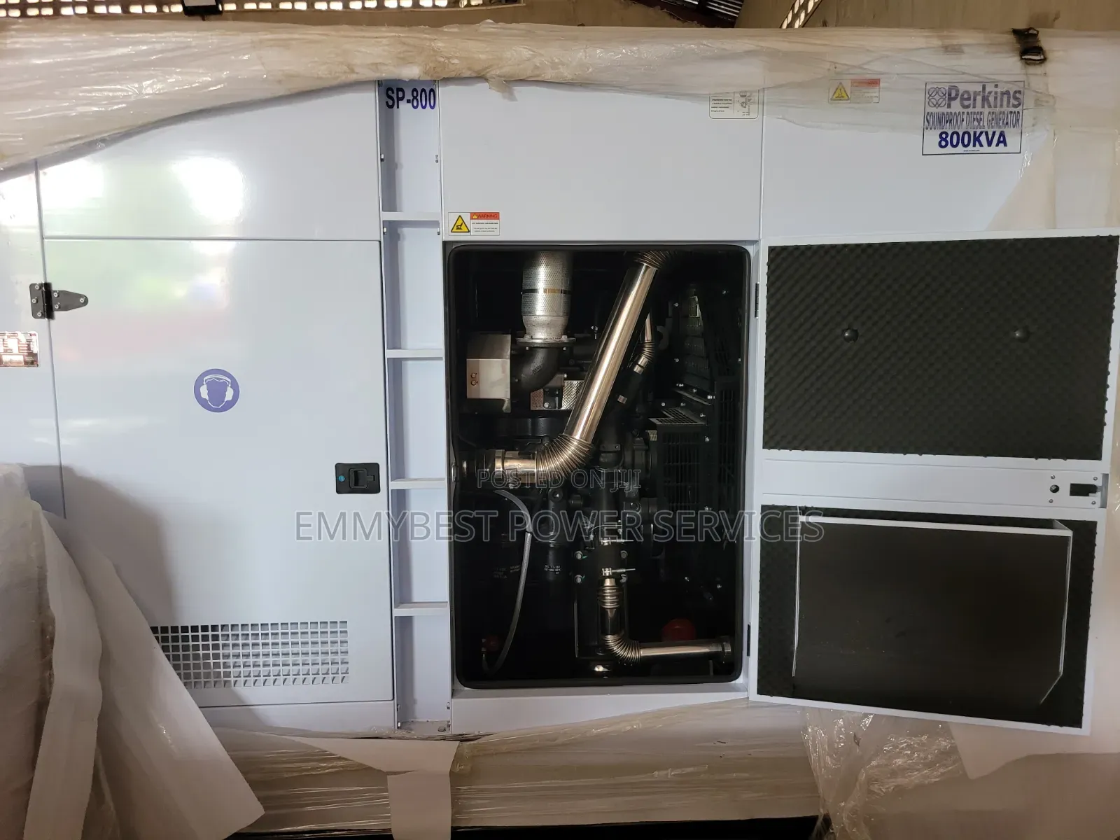 Long Run Time 800kva Perkins Diesel Power