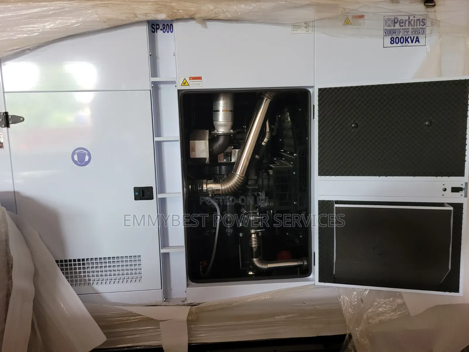 Long Run Time 800kva Perkins Diesel Power