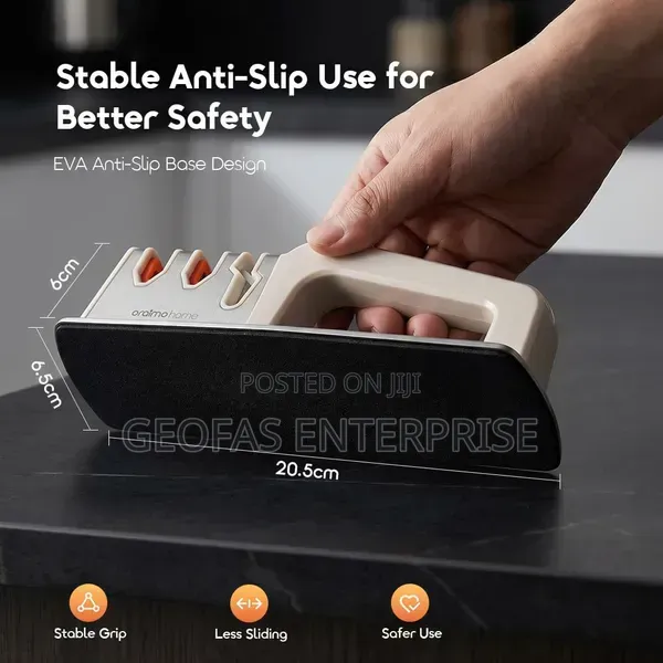 Oraimo SharpEdge Efficient Space-Saving Knife Sharpener