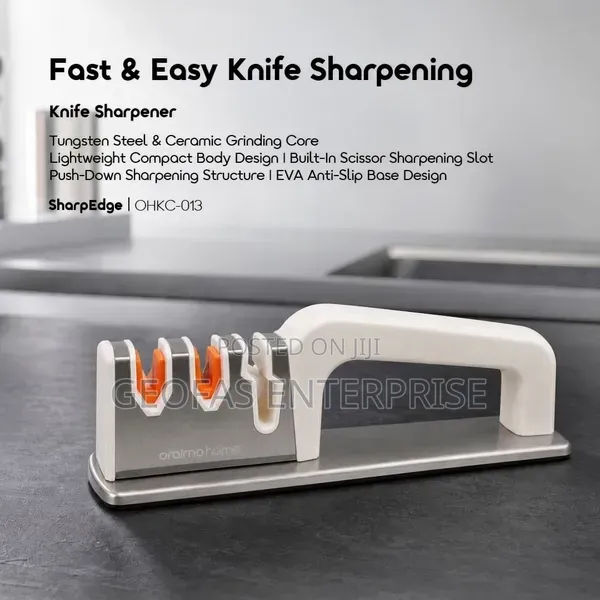 Oraimo SharpEdge Efficient Space-Saving Knife Sharpener