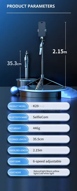 Ultra Long Selfie Stick Tripod