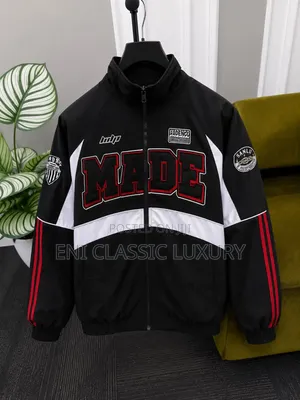 New Premium Luxury Zip-Up Jacket Best Quality Well Branded