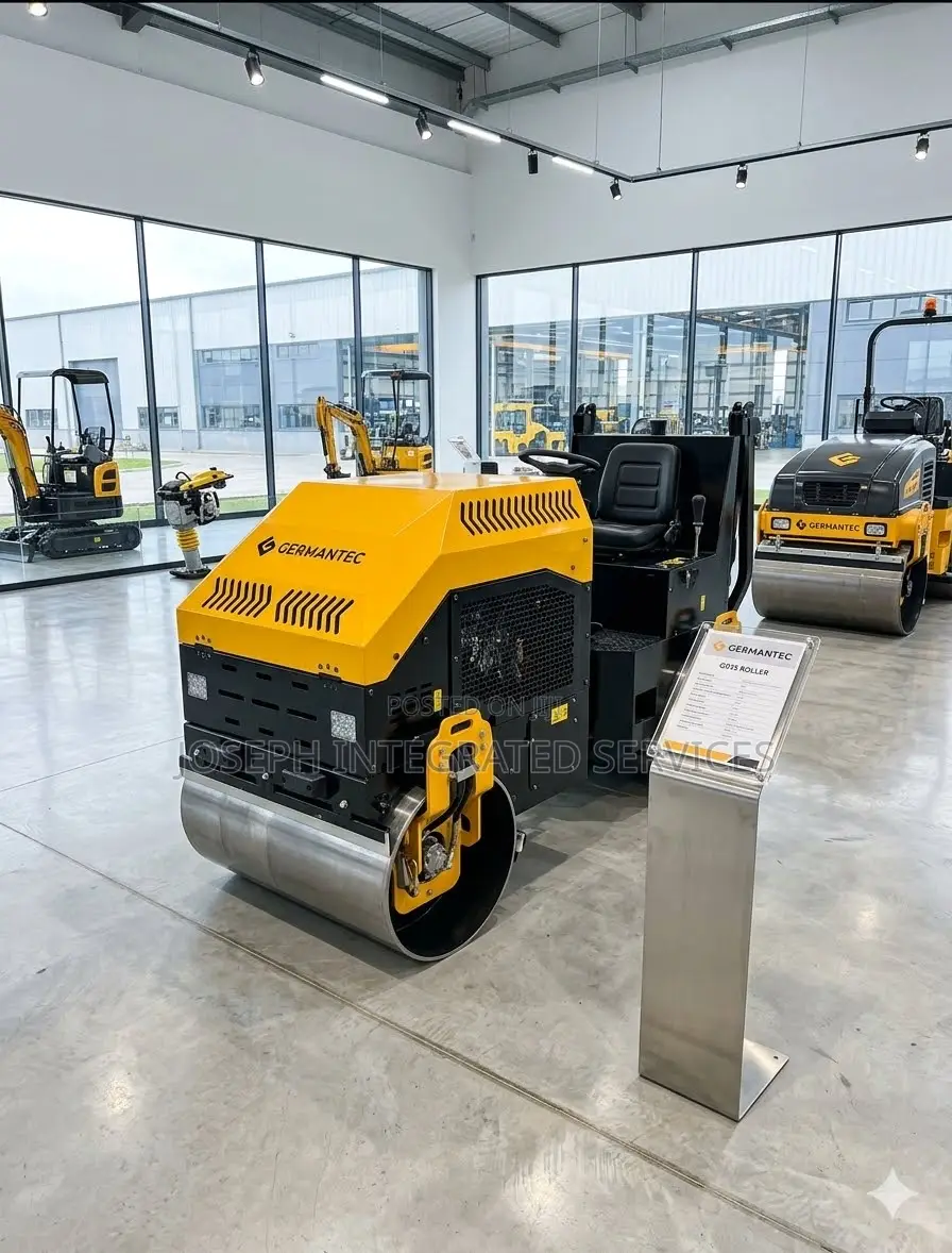 New Germantec Double Drum Vibrator Road Roller