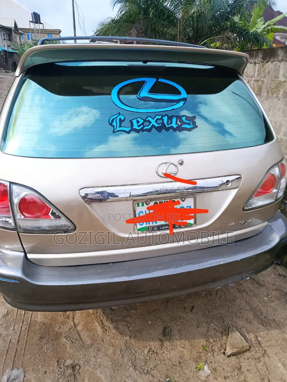 Lexus RX 2003 Gold