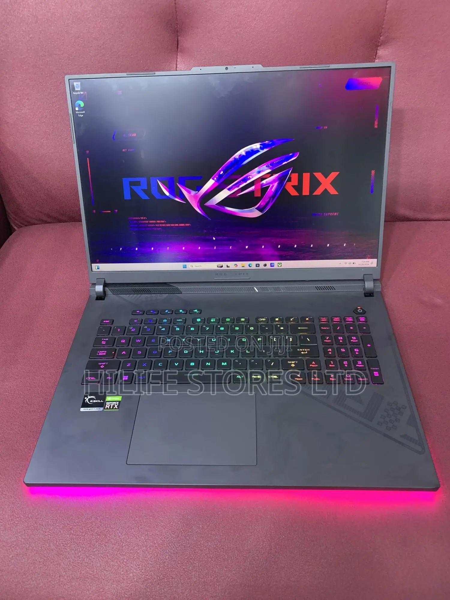 Laptop Asus ROG Strix G18 64GB Intel Core i9 SSD 4T