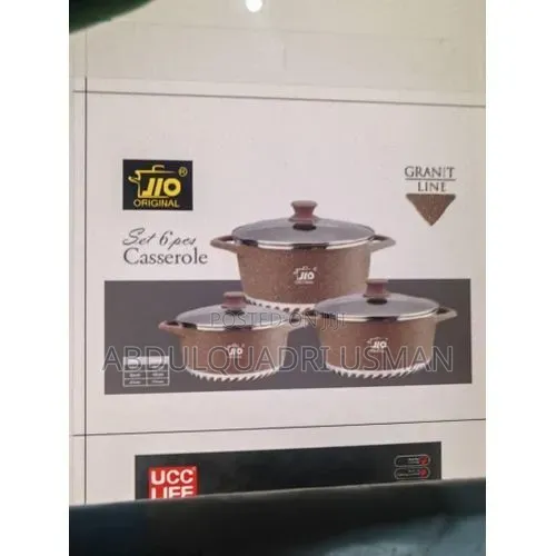 Quality Extra Large Sizes Non Stick Cooking BIG Granite Pots