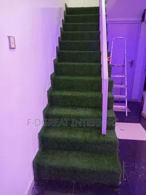 Green Grass Rug for Stair Case and Floor