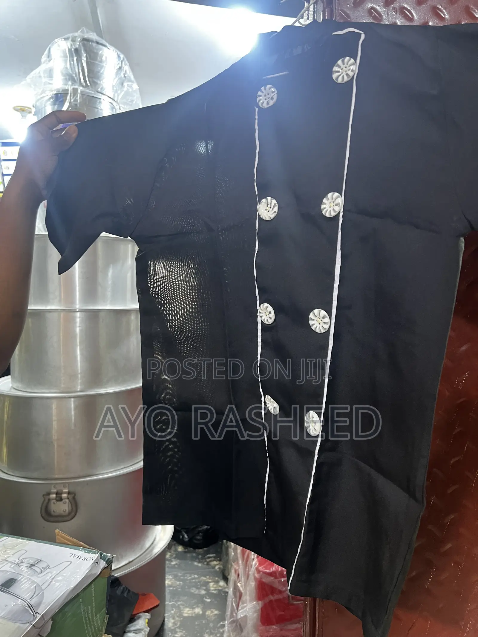 Kitchen Apron With Cap