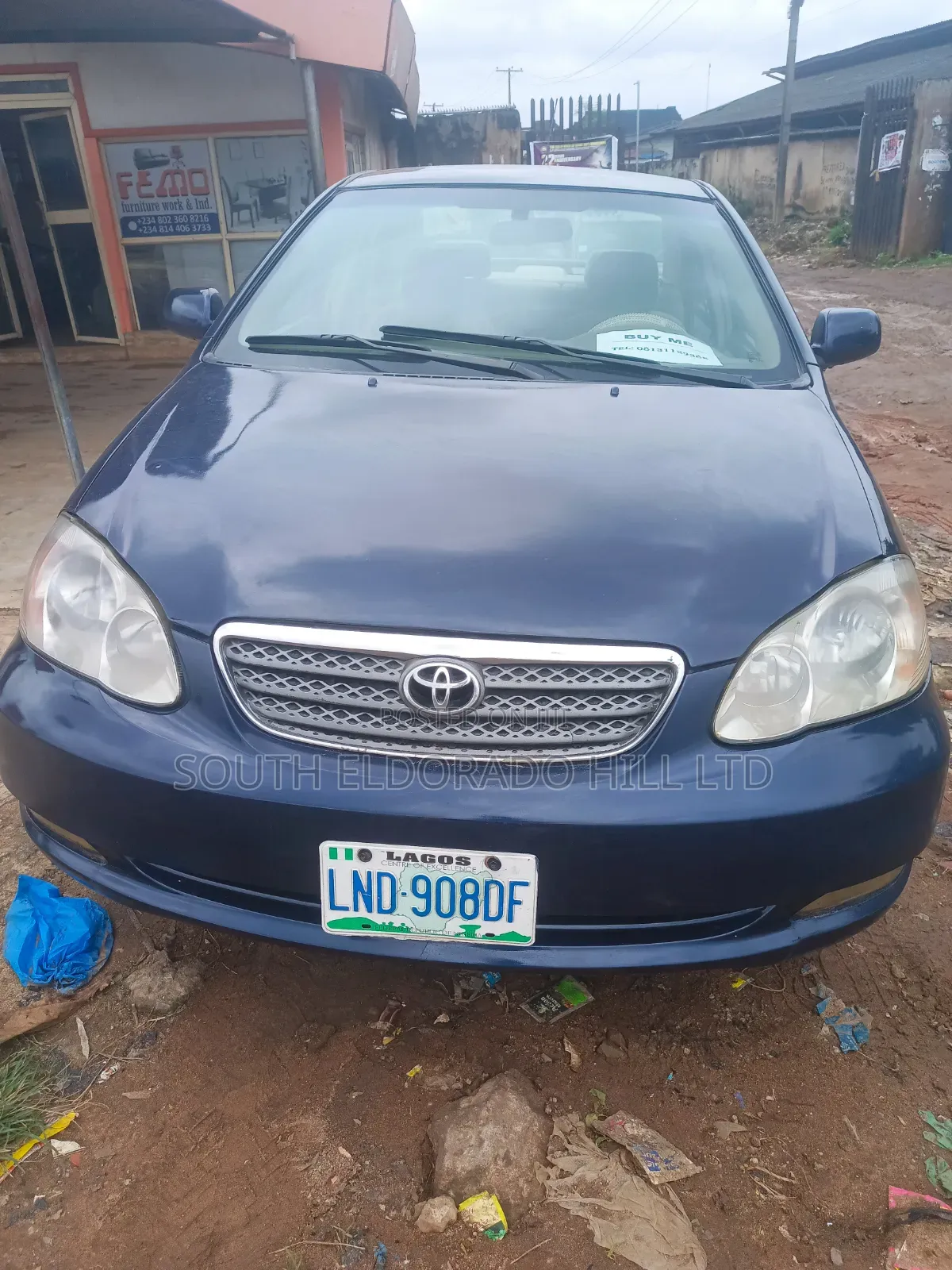 Toyota Corolla 2003 Blue