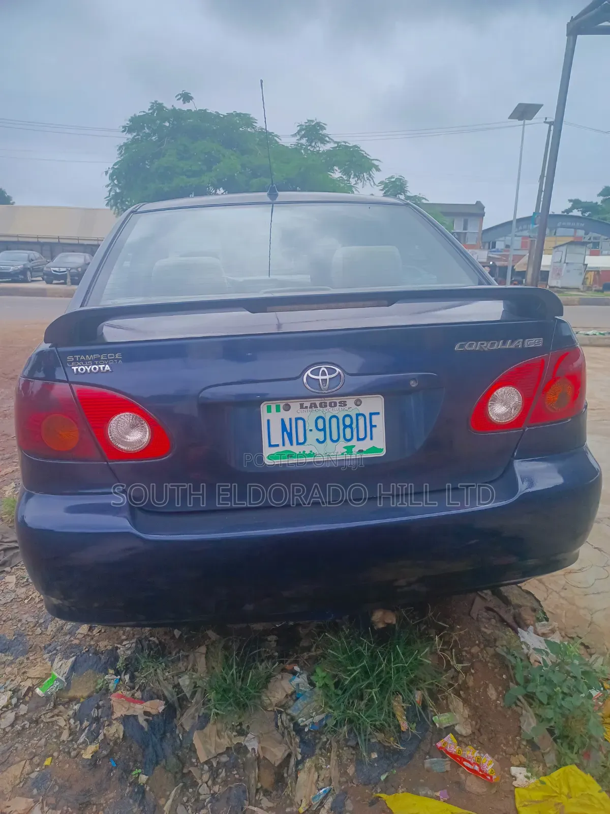 Toyota Corolla 2003 Blue