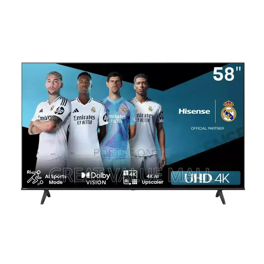 Hisense TV UHD 58 Inch A6N Smart