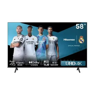 Hisense TV UHD 58 Inch A6N Smart