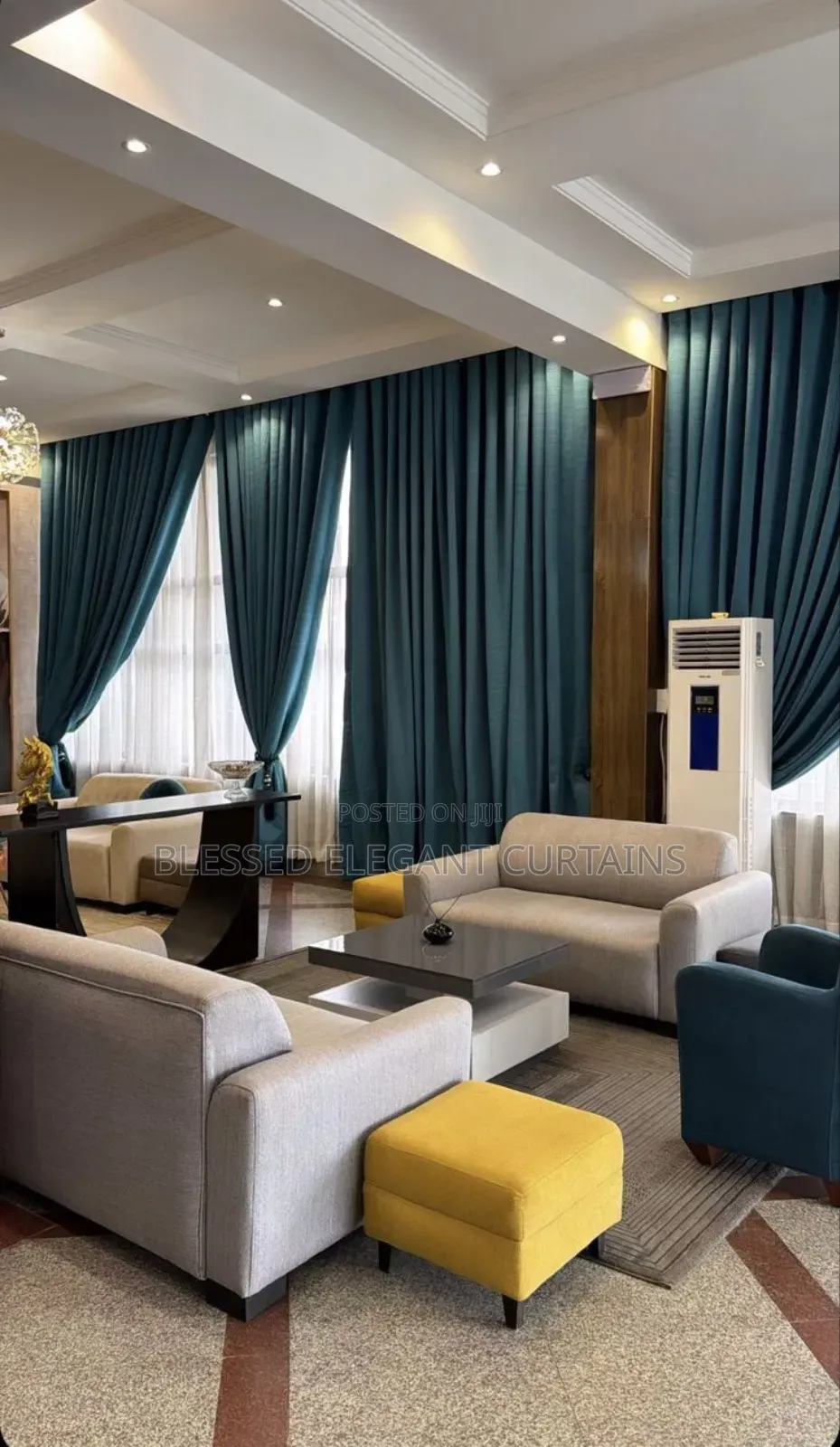 Curtain Sewing, Supply Installation – Nigeria