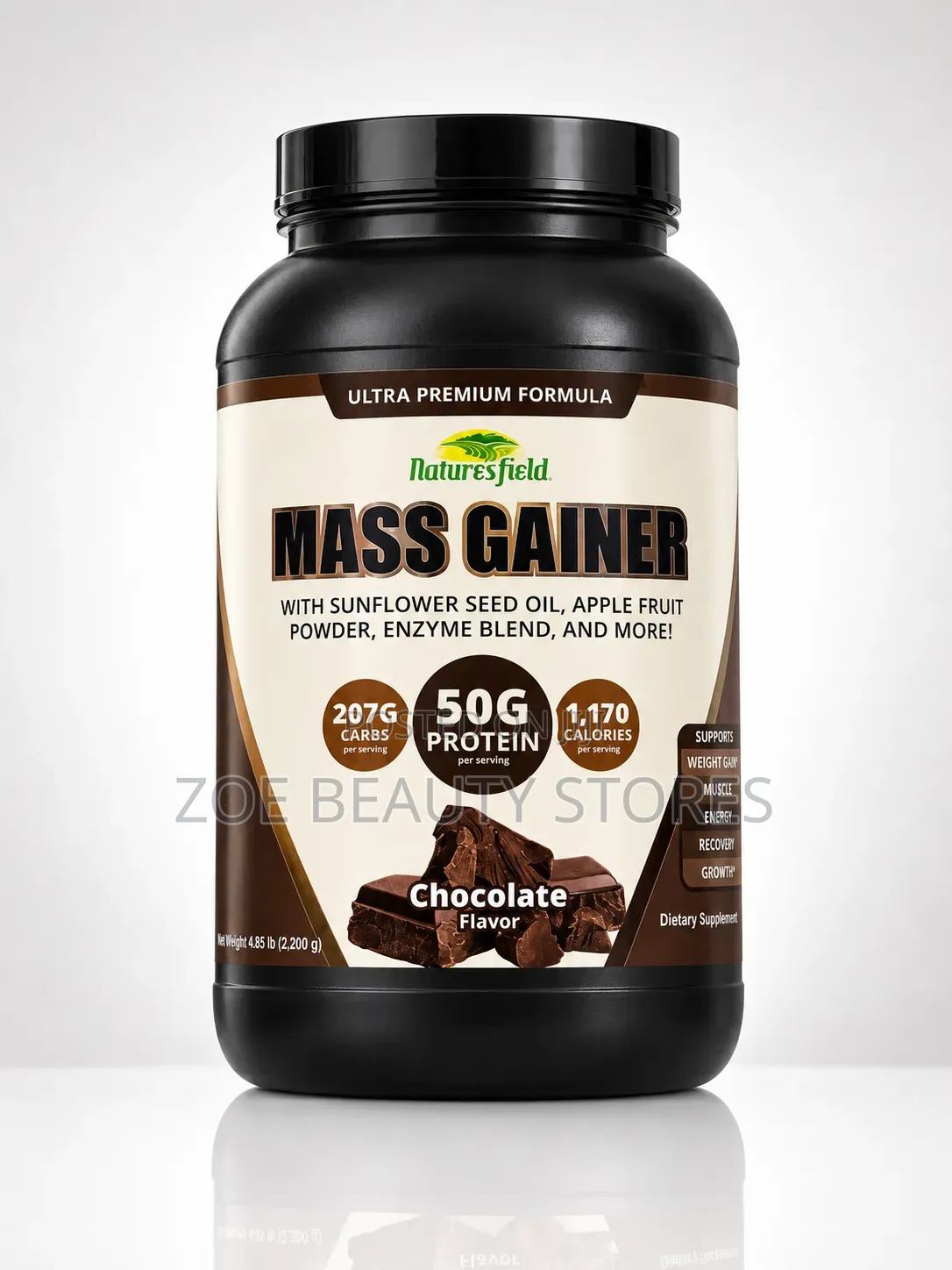 Nature's Field Mass Gainer Chocolate