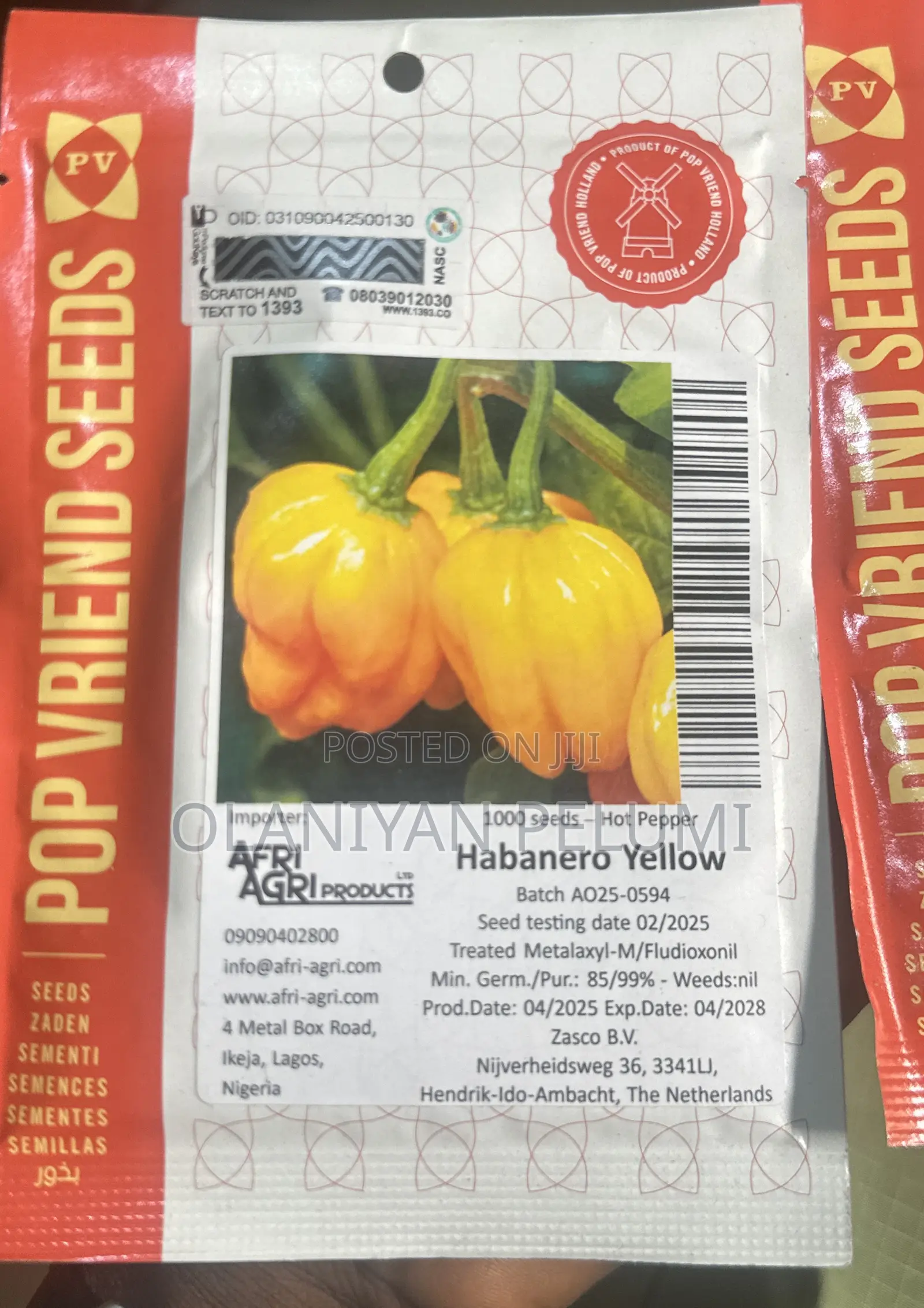 Caribbean Red Habanero