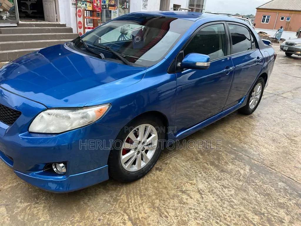 Toyota Corolla 2009 Blue