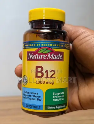 Nature Made Vitamin B12 1000mcg | 90 Softgels | Energy