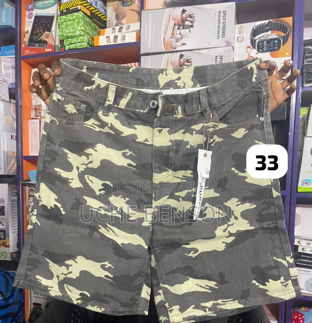 Baggy Jean Shorts