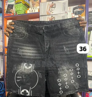 Baggy Jean Shorts