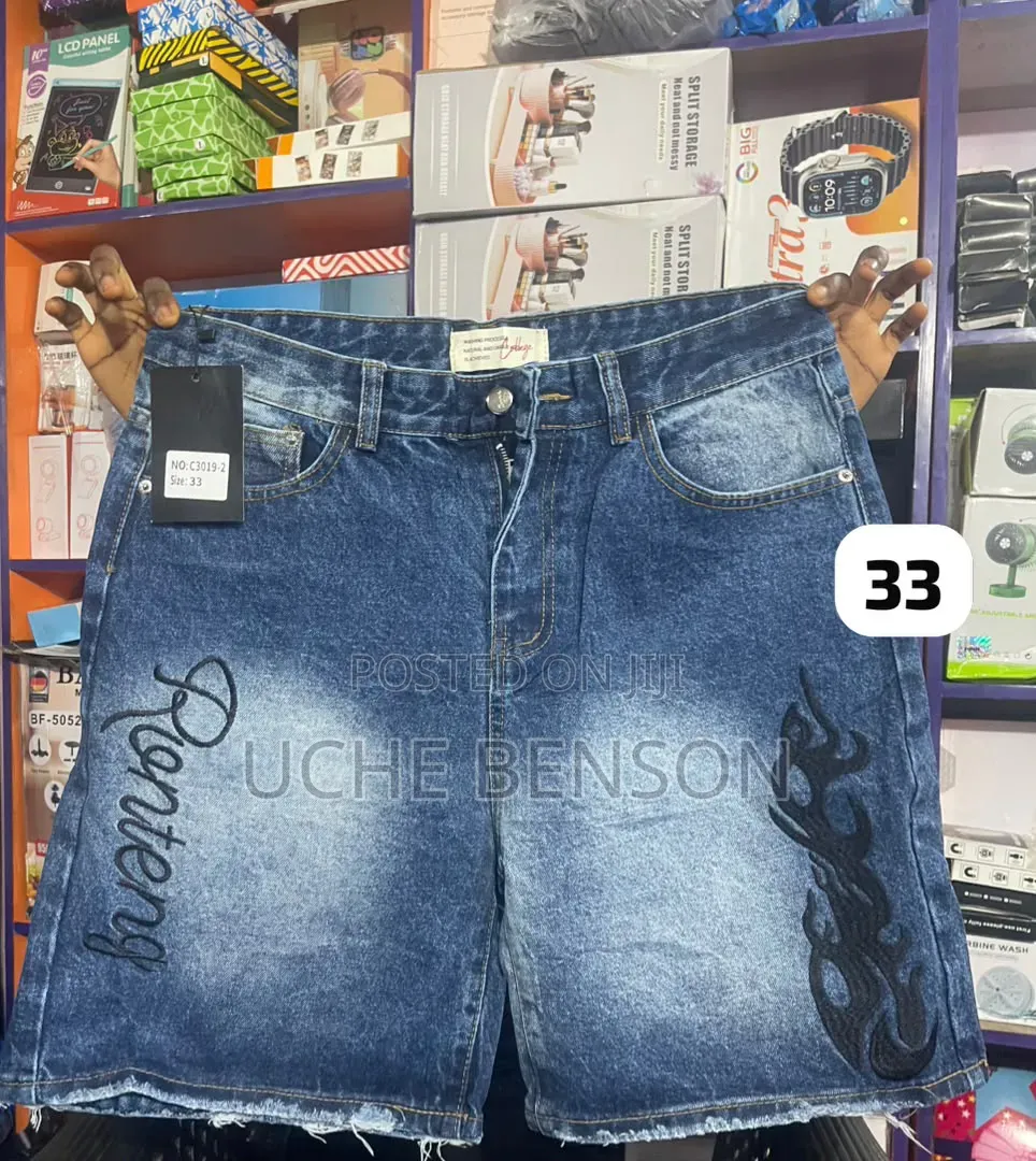 Baggy Jean Shorts