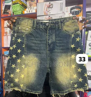 Baggy Jean Shorts