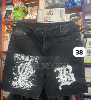 Baggy Jean Shorts