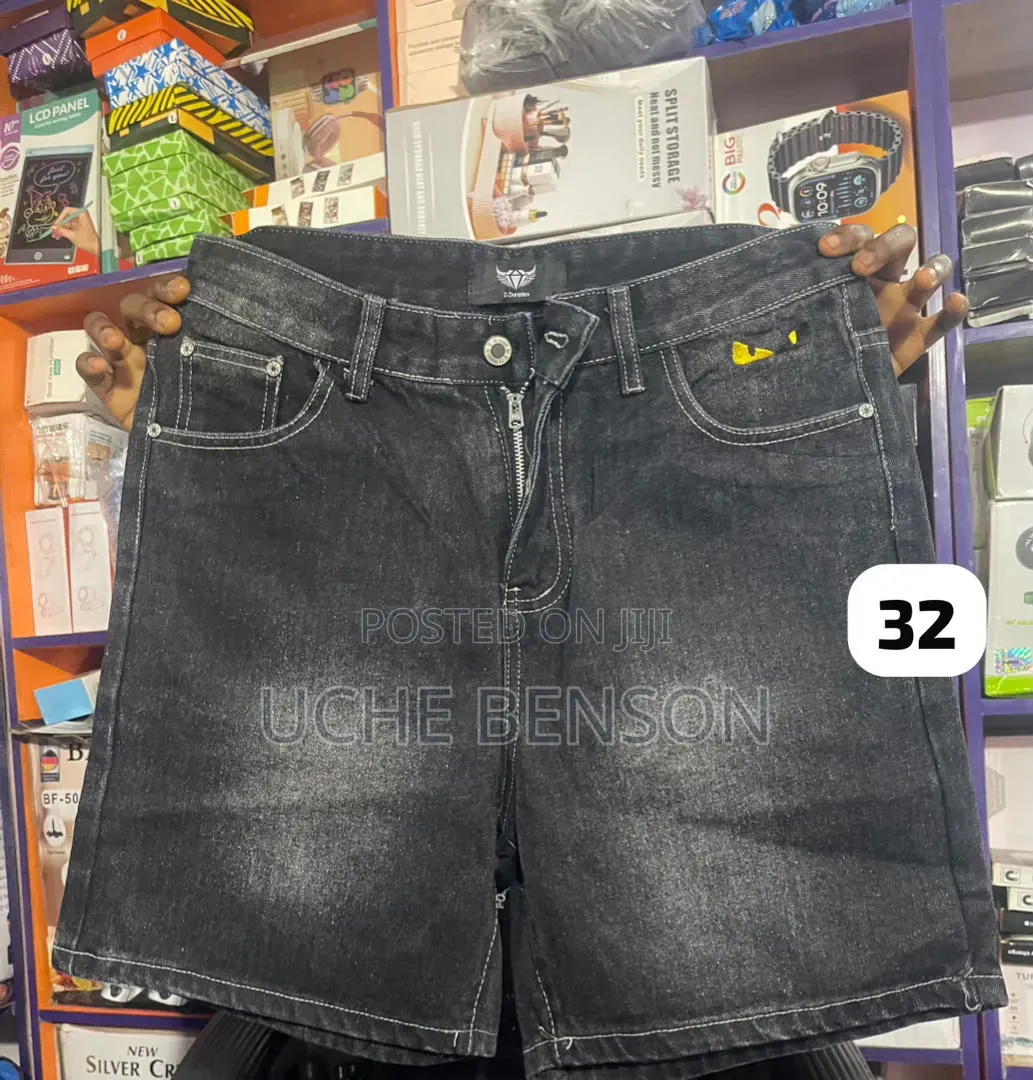 Baggy Jean Shorts