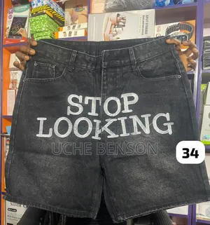 Baggy Jean Shorts