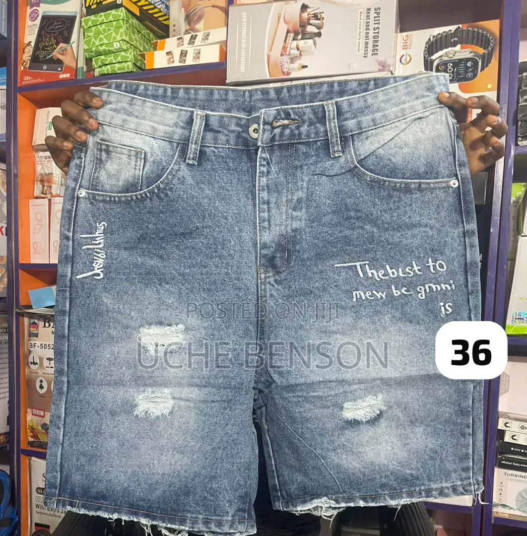 Baggy Jean Shorts