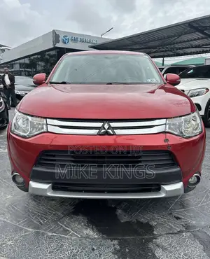 Mitsubishi Outlander SE 4dr SUV (2.4L 4cyl CVT) 2015 Red