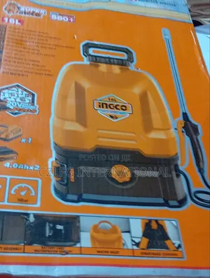 20v Cordless Backpack Sprayer