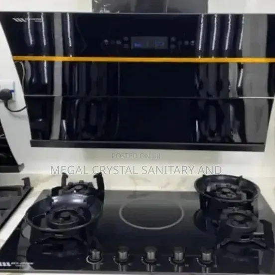 4Gas Burners 1 Electric