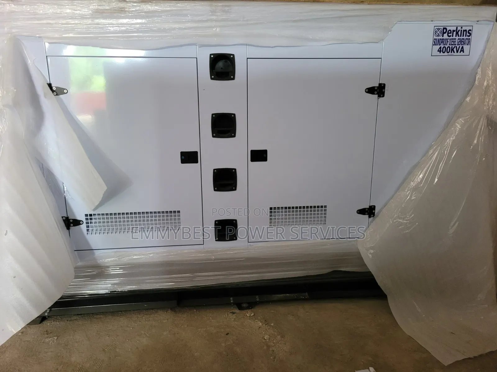 Industrial Grade 400kva Perkins Soundproof Generator