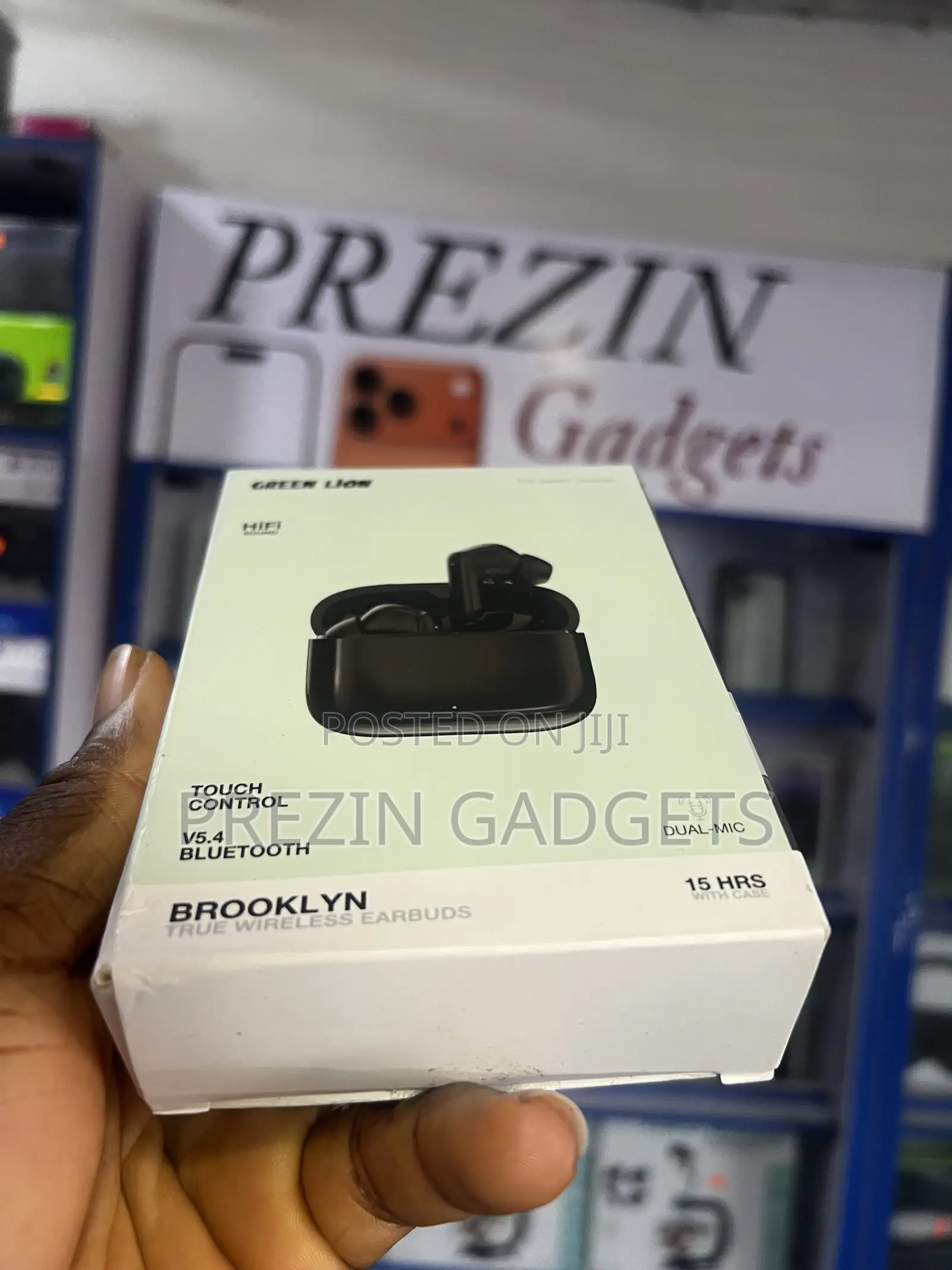 Green Lion Earbuds