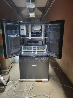 His 68wcd 538l Side-by-Side Pure Flat Smart Ref With Screen Display