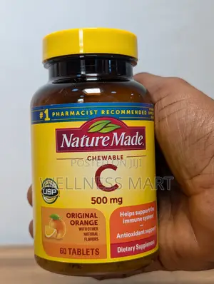 Nature Made Vitamin C 500mg + Rose Hips | 60 Tablets