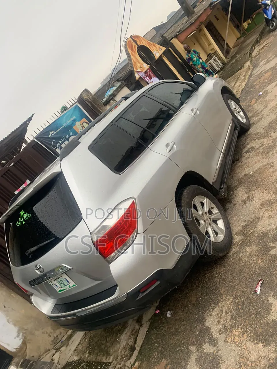 Toyota Highlander 3.5L 4WD 2013 Silver