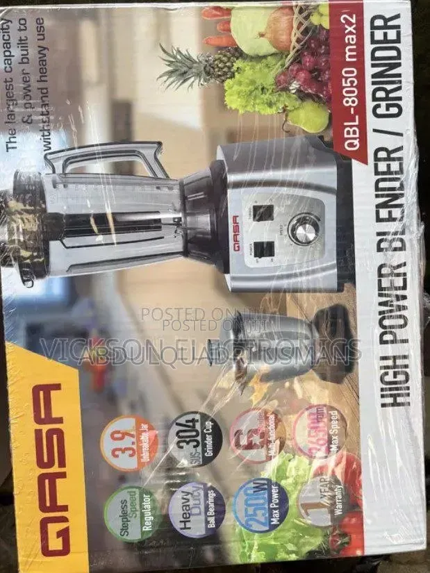 Qasa High Power Blender Grinder