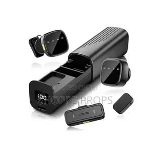  Dual Wireless Magnetic Microphone