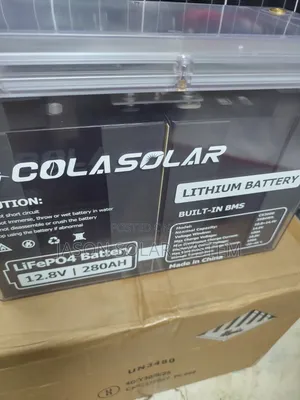 Cola Solar Lithium Battery 3.6kwh 12v