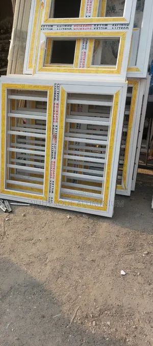 Premium Aluminum Casement Windows With Mosquito Net