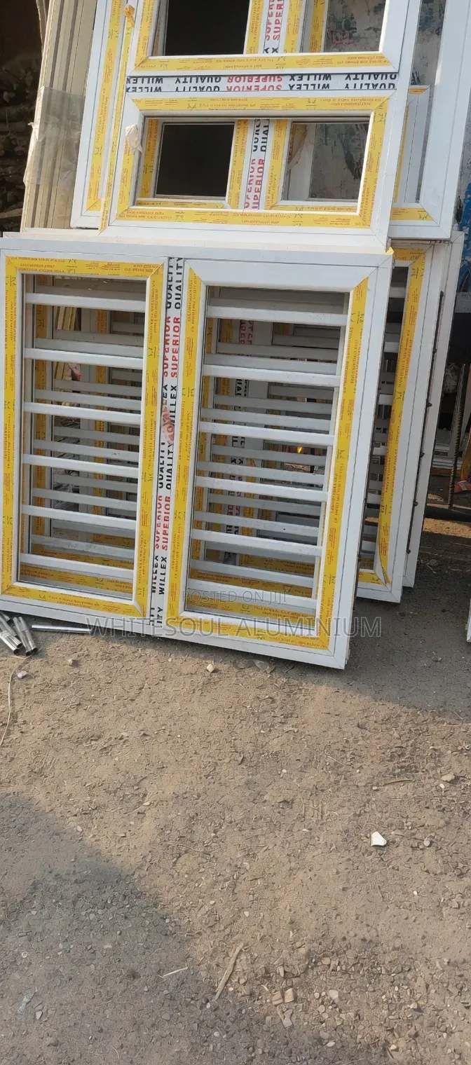 Premium Aluminum Casement Windows With Mosquito Net