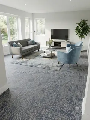 Modern Carpet Look LVT Vinyl Flooring Strips for Office Home
