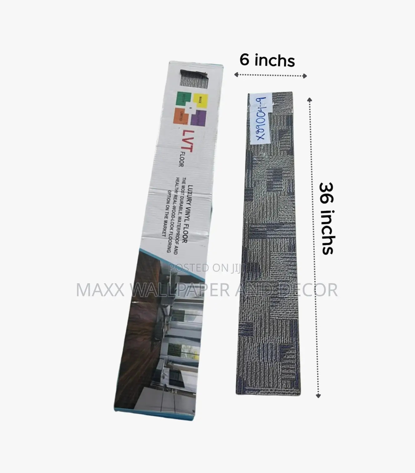 Modern Carpet Look LVT Vinyl Flooring Strips for Office Home
