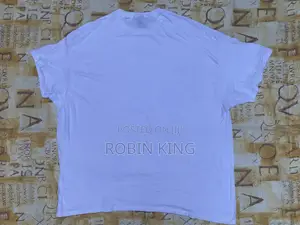 Gildan Heavy Cotton Oversized White Plain Tee Shirt Size 4 X L