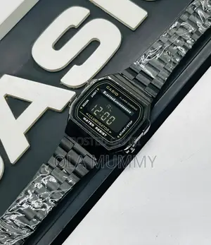 Vintage Casio Digital Chain Wristwatch