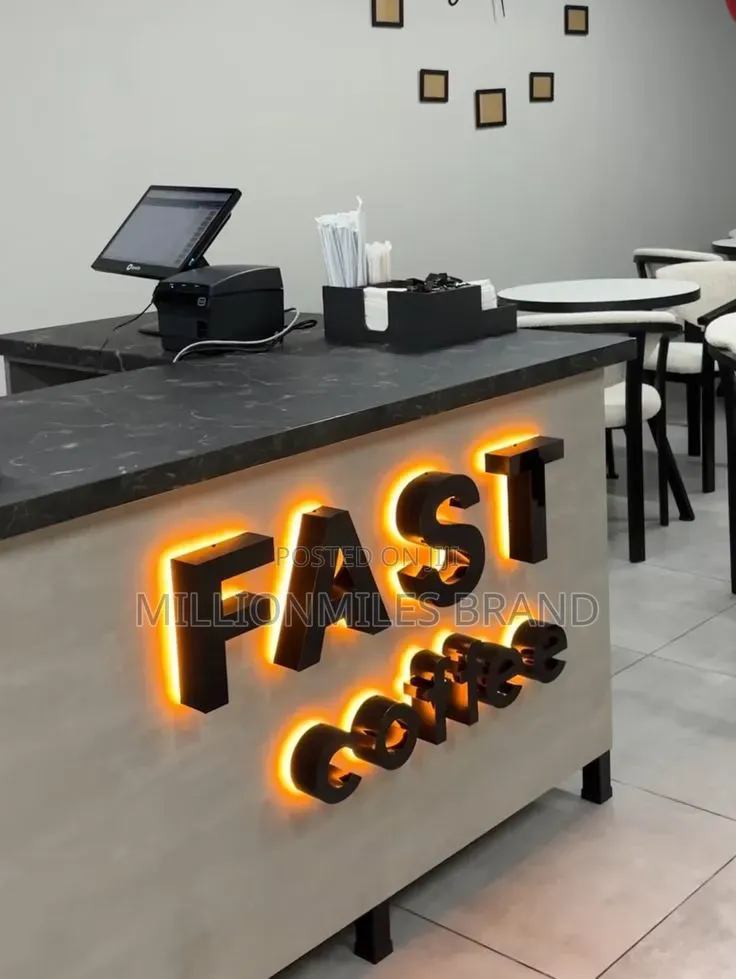Signage in Ikeja