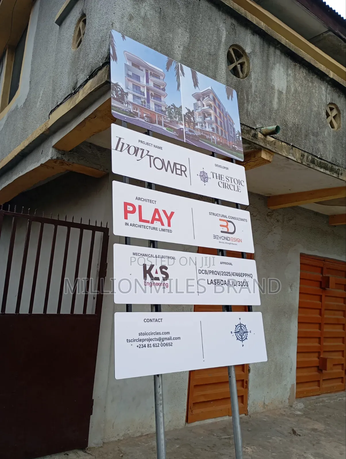 Signage in Ikeja
