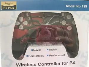 P4-Plus Wireless Controller for PS4
